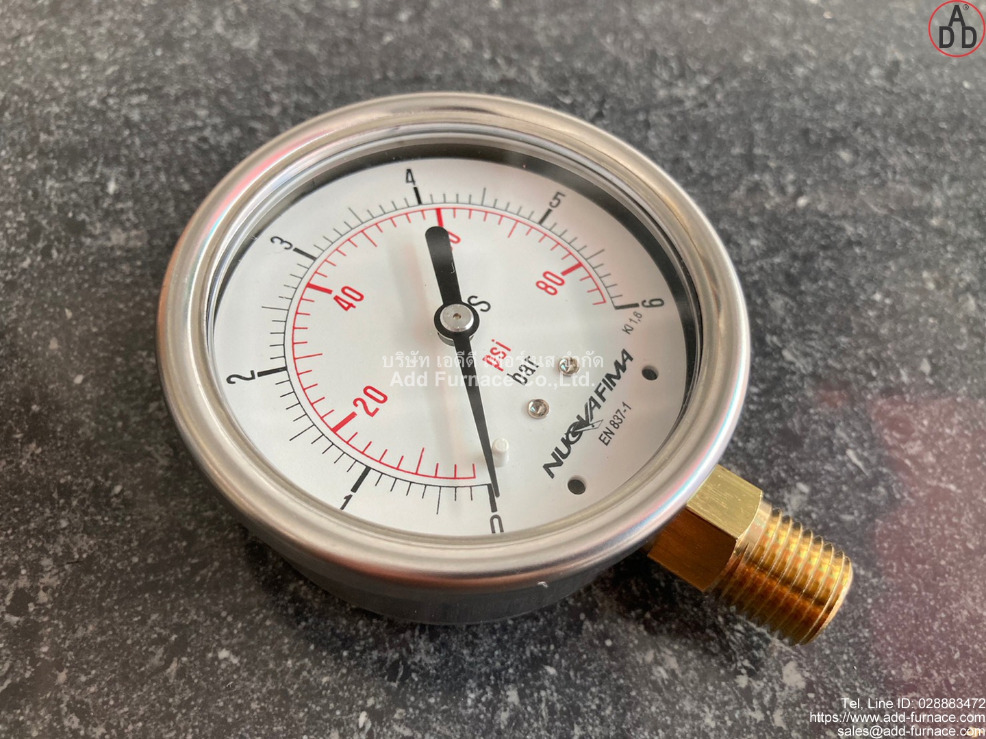 0~4Bar(0~60Psi) Nuova Fima Gauge(7)